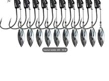 Offset konksud Swimbait Bladed 10tk