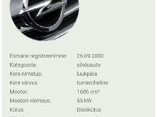 M:Opel Corsa 1.7dti manu üv09.26lõpp,reg makstud