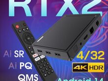 RT-X2 Android 14 TV-boks, 4 GB 32 GB