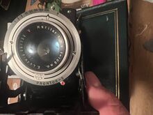 Немецкая складная камера E. Ludwig Meritar 105mm