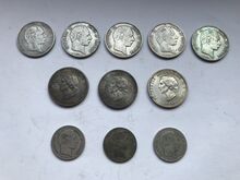 Taani hõbemündid 1875-1958 11 tk.