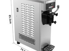 Professionaalne 1350W PEHME JÄÄTISE MASIN