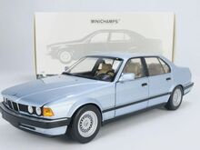 1/18 BMW 730I E32 – 1986 – LIGHT BLUE METALLIC