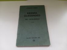 Keemia ülesanded VII-IX klassile