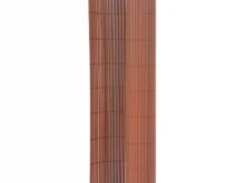 vidaXL kahepoolne piirdeaed 110 x 300 cm, pruun