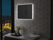 vidaXL vannitoa LED-seinapeegel puutetundliku anduriga 80 x 60 cm