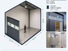 UUS STOCK-OFFICE TALLINNA PIIRIL  31,3 m²  400 € + km