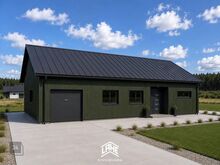 Uus eramu Nõos, 1800m2 kinnistu, maaküte, jahutus!