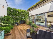 Ühekorruseline ridaelamukorter Pirital, 50 m² terrass