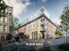 Allveelaeva 2 elu- ja ärihoone ehitus algab märtsis 2025 ning maja valmib 2027