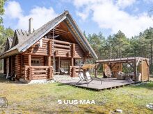 Müüa oma merepiiriga kinnistul paiknev palkmaja Ninasel!