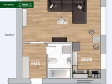 heas seisukorras • päikesepoolne korter