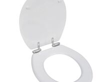 vidaXL WC prill-laud MDF, vaikselt sulguv, lihtne disain, valge
