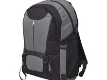 vidaXL matkakott 40 l, must ja hall