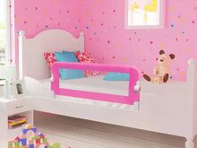 Väikelapse voodipiire 102 x 42 cm, roosa