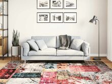 vidaXL lapivaip, pestav, 160 x 230, mitmevärviline, libisemisvastane