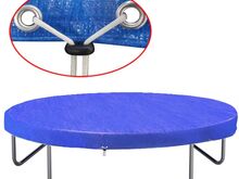 vidaXL batuudikate PE 360–367 cm 90 g/m²