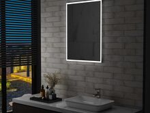 vidaXL vannitoa LED-seinapeegel 60 x 80 cm