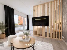MEREÄÄRNE KODU TISKRES – 38,3 m² + 7 m² TERRASS