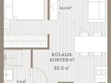 UUS korter, 2-toalise korteri funktsioon, valmis!
