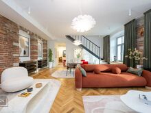 Stiilne saunaga korter, läbi kahe korruse!