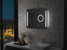 vidaXL vannitoa LED-seinapeegel puutetundliku anduriga 80 x 60 cm