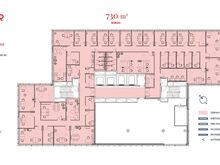 Üürile anda 730 m² suurune büroopind