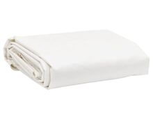 vidaXL present, valge, Ø2,6 m, 650 g/m²