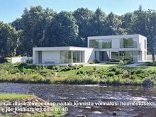 Imeline kinnistu jõe kaldal, kesklinnas