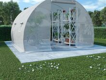 vidaXL kasvuhoone 9 m² 300 x 300 x 200 cm