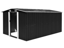 vidaXL aiakuur 257 x 392 x 181 cm metallist, antratsiithall