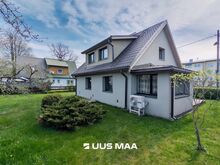 Müüa kivivoodriga palkmaja Pärnu linnas, kiiresti arenevas Rääma linnaosas