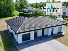 A-energiaklassi maja õhk-vesikütte lahendusega, saunaga, moodsa köögimööbli ja suure terrassig