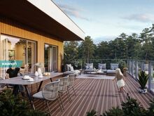 Penthouse suure terrassiga Nõmmel