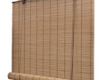Pruunid bambusrulood 140 x 160 cm
