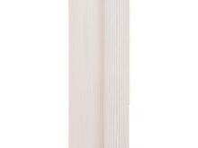 vidaXL kahepoolne piirdeaed 90 x 400 cm, valge