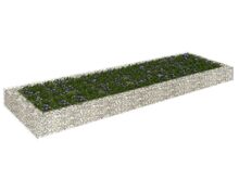 vidaXL gabioon-taimelava, tsingitud teras, 300 x 100 x 20 cm