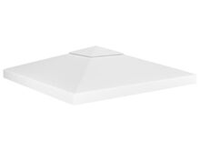 vidaXL kahekordne varjualuse katus 310 g/m² 3 x 3 m, valge