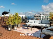 Mere- ja vanalinnavaatega penthouse, 78 m2 terrass, 2 parkimisko