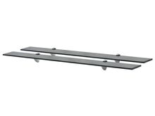vidaXL seinariiulid 2 tk klaasist 90 x 20 cm 8 mm