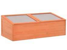 vidaXL kasvuhoone puidust 100 x 50 x 34 cm