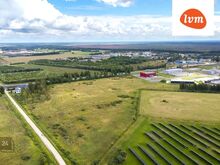 Kavandatav ärimaa Via Baltica ääres Saugas