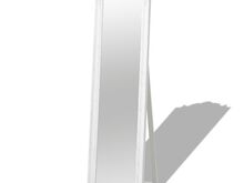 vidaXL barokkstiilis põrandapeegel 160 x 40 cm valge