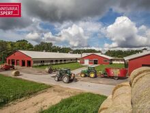 Tegevuslubadega ja väga heas korras farmikompleks.