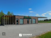 Pizzarestoran ja autopesula elava liiklusega maantee ääres!
