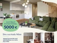 Juuni lõpuni broneerimistasu 5000 €! Suure aiaga otsaboks!