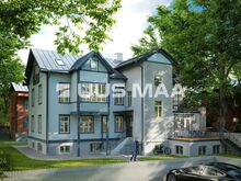 Renoveeritav puitmaja tupiktänava hoovis