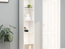 vidaXL raamaturiiul valge 40 x 30 x 189 cm tehispuit
