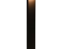 vidaXL õue LED-lamp 9 W, must, ovaalne