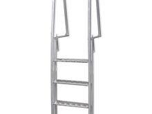 vidaXL 4-astmeline basseiniredel alumiiniumist, 167 cm
